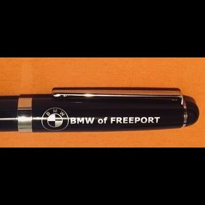black pen by BMW!